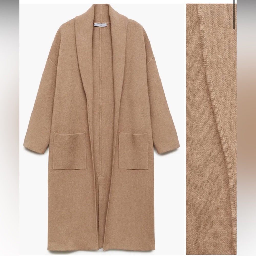 Mango Sweater Coat